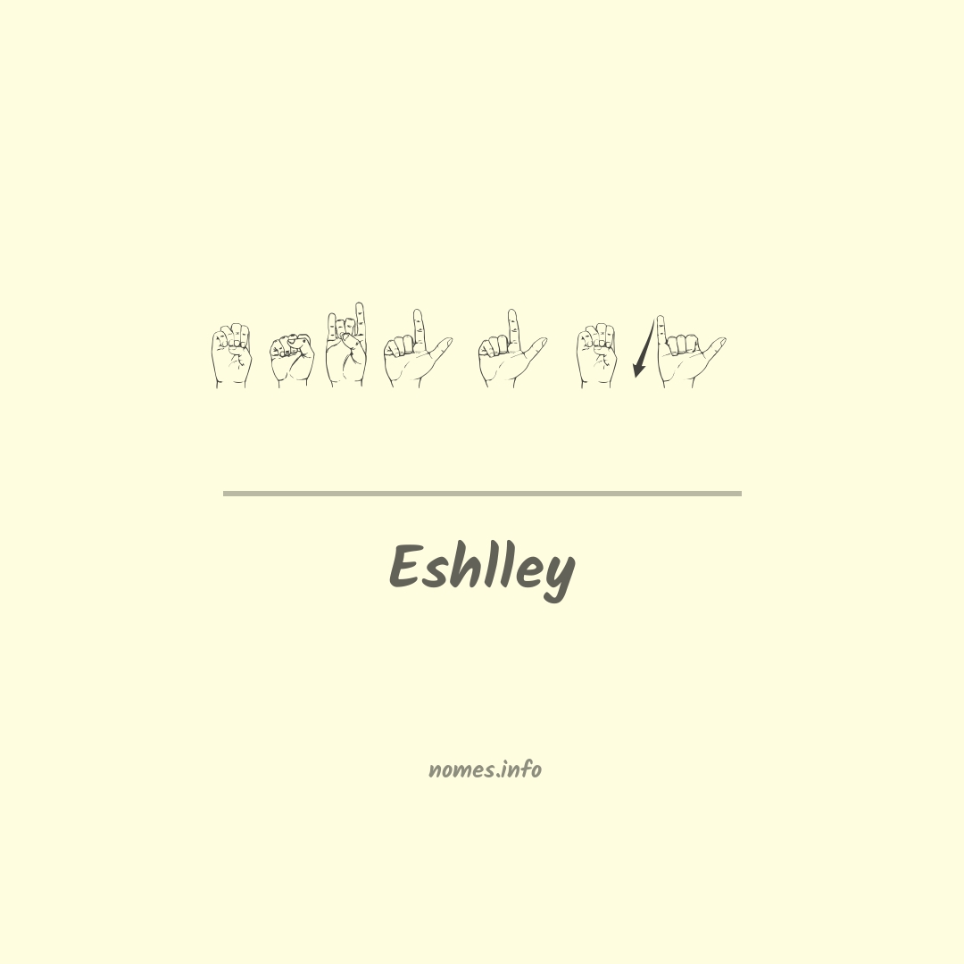 Eshlley em Libras