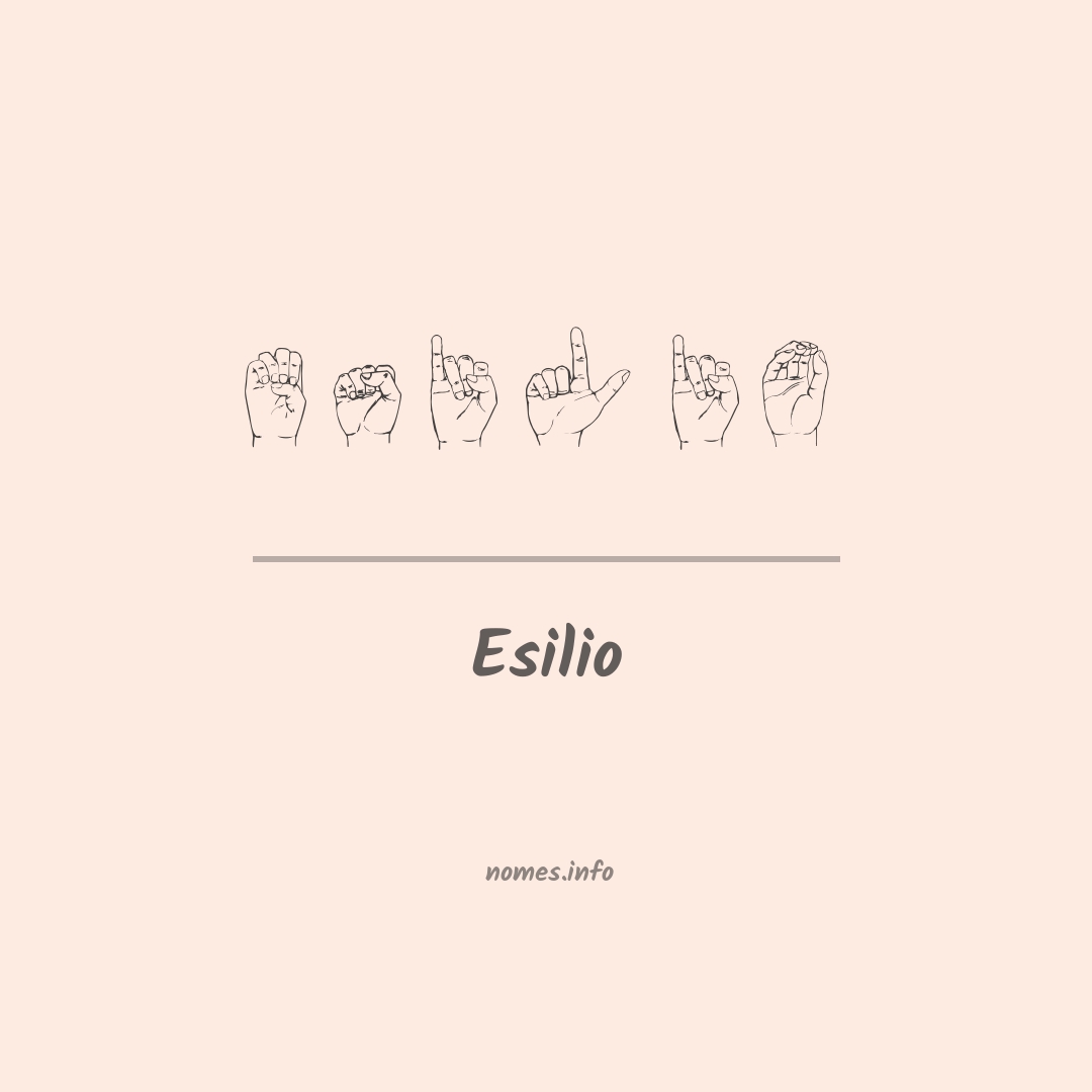 Esilio em Libras