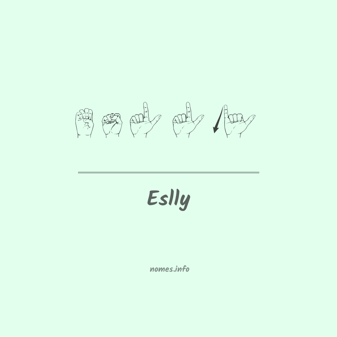 Eslly em Libras