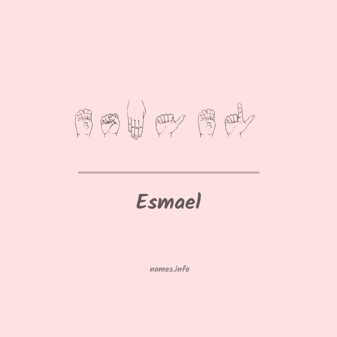 Esmael em Libras