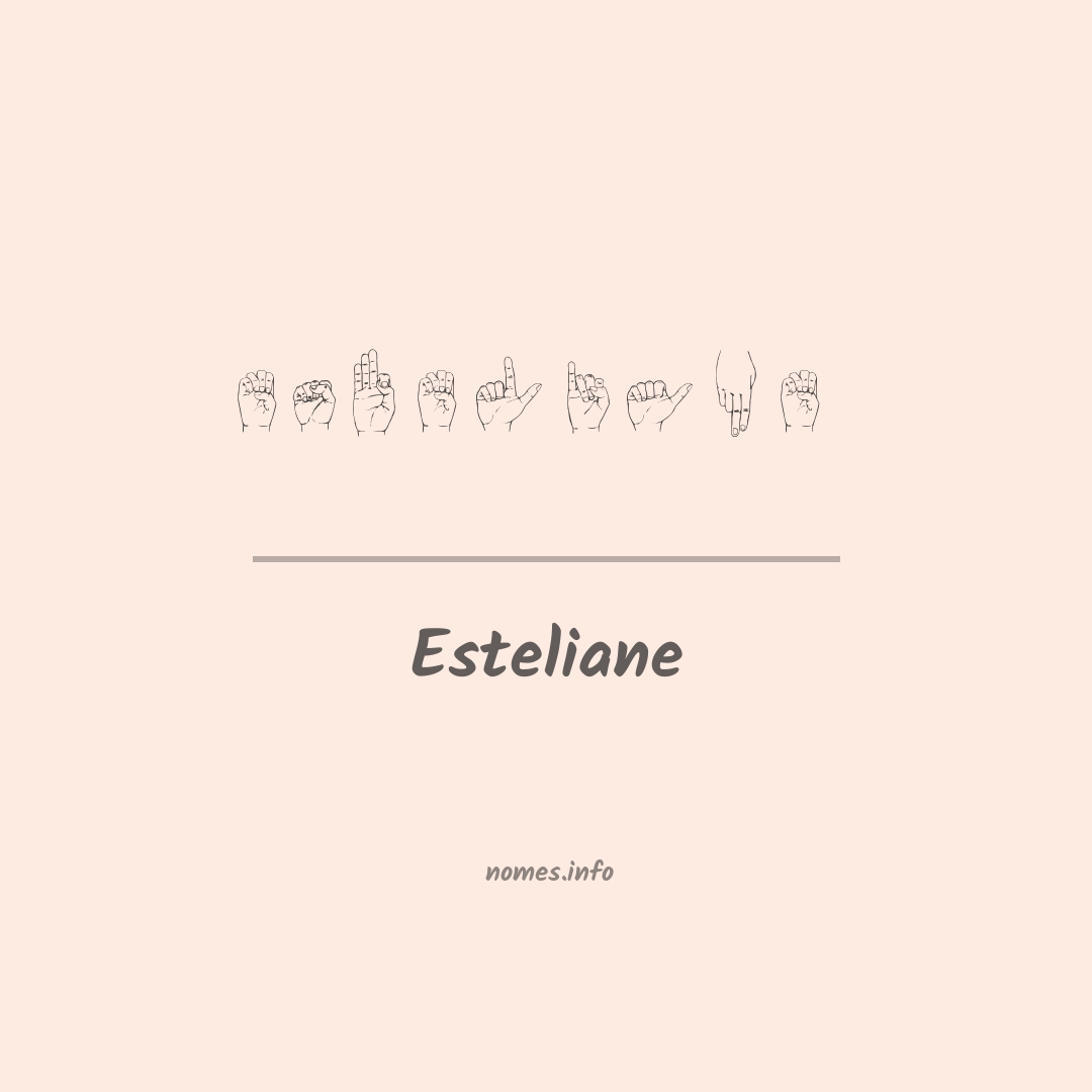 Esteliane em Libras