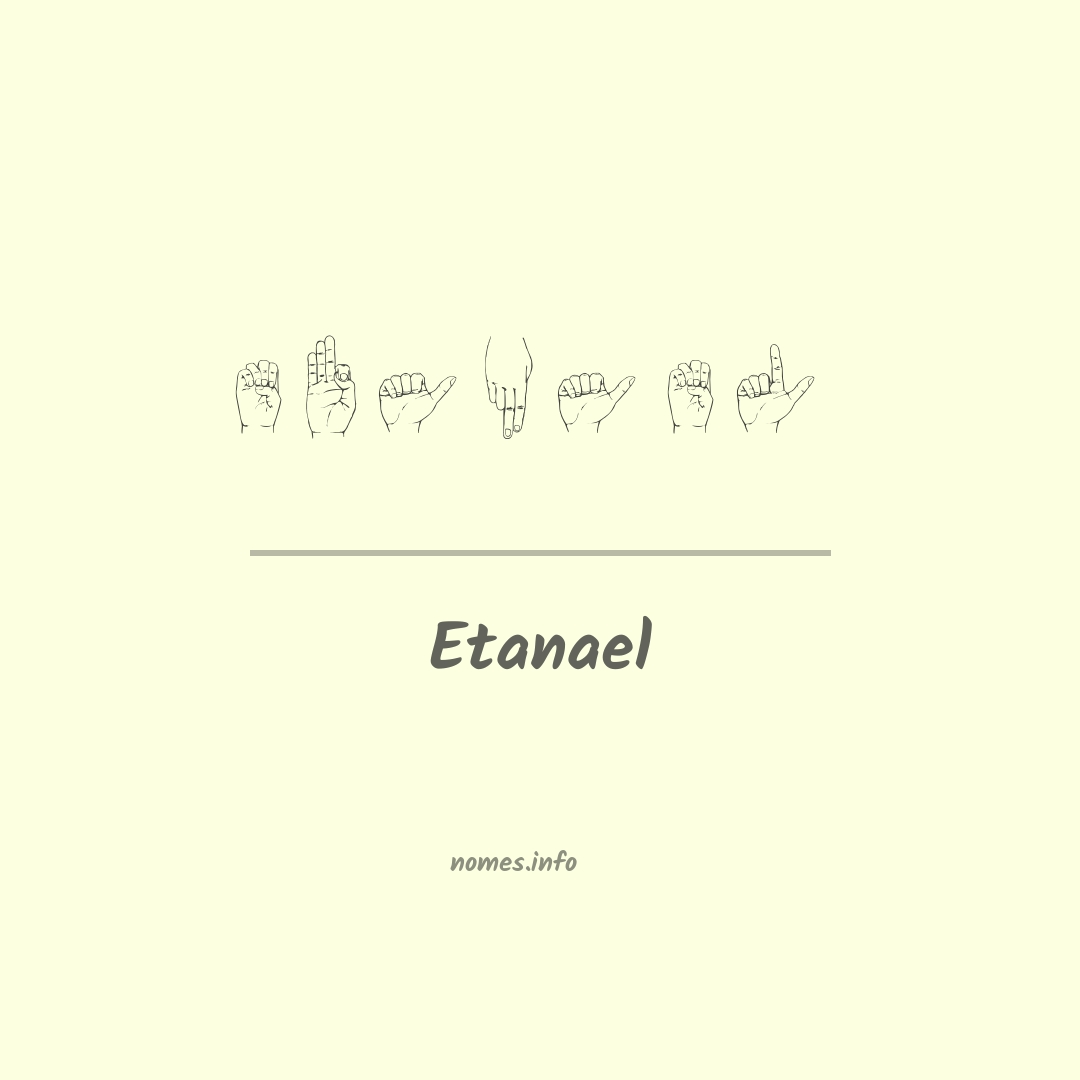 Etanael em Libras