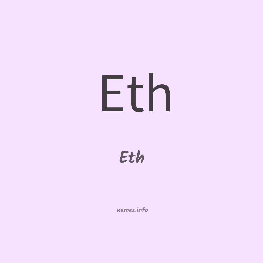 Eth em chinês