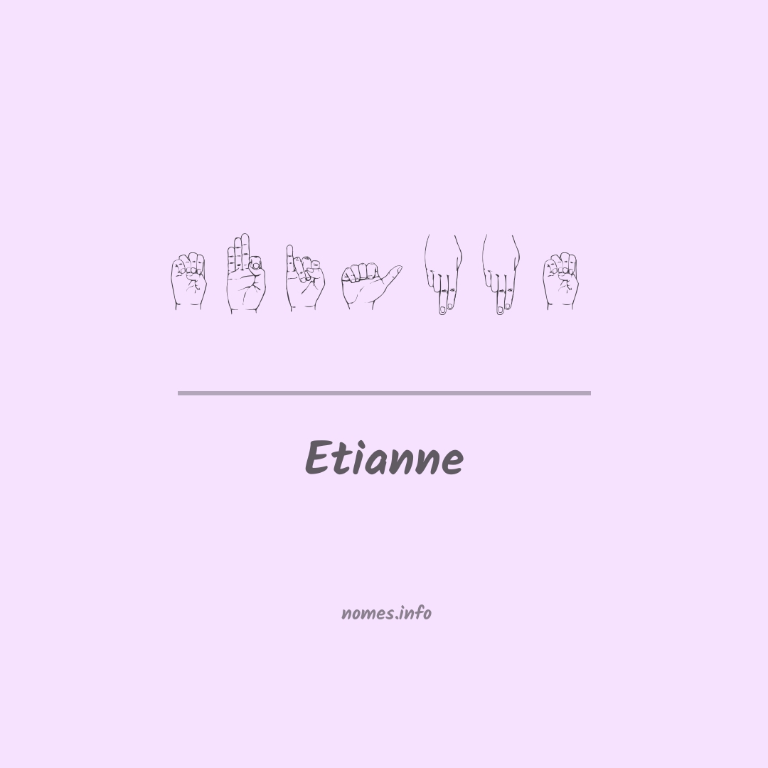 Etianne em Libras
