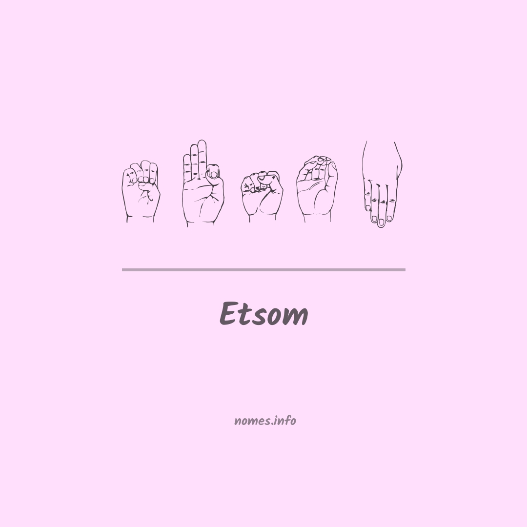 Etsom em Libras