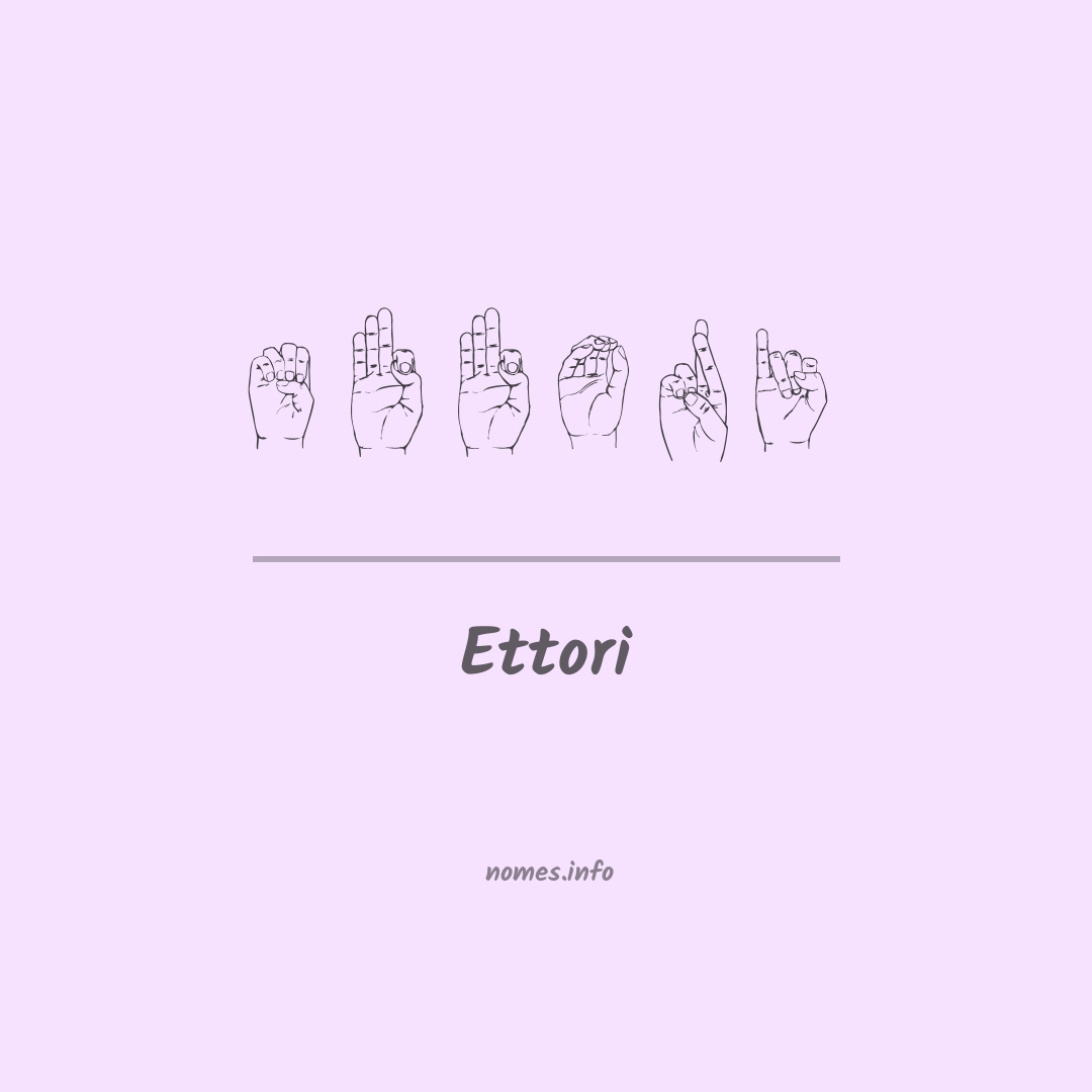 Ettori em Libras