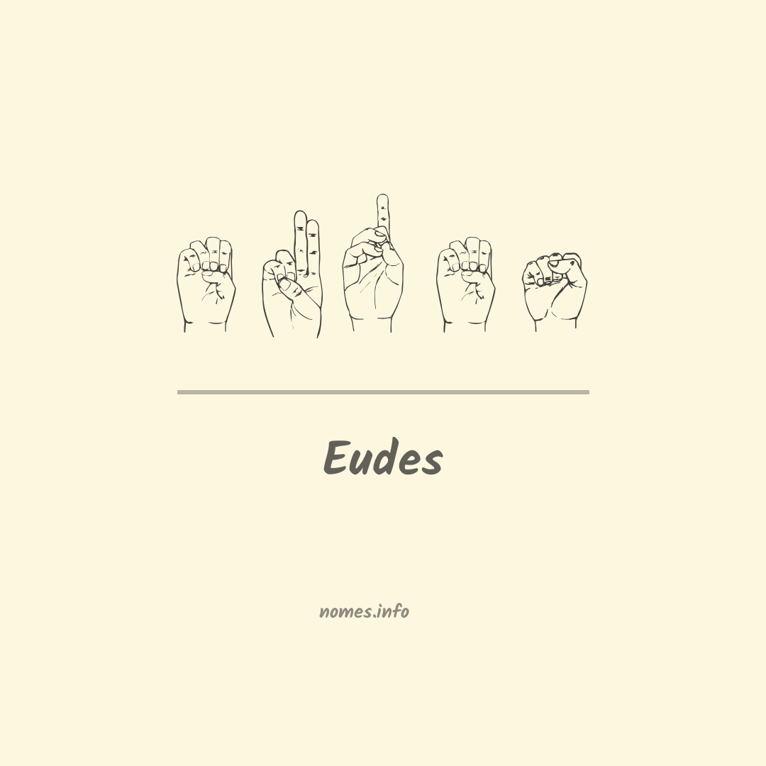 Eudes em Libras Eudes em Libras