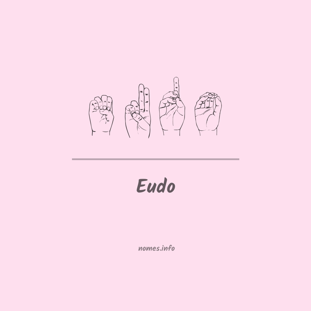 Eudo em Libras