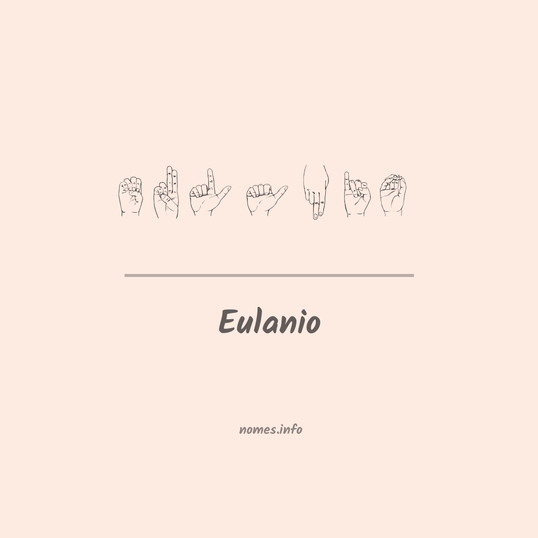 Eulanio em Libras