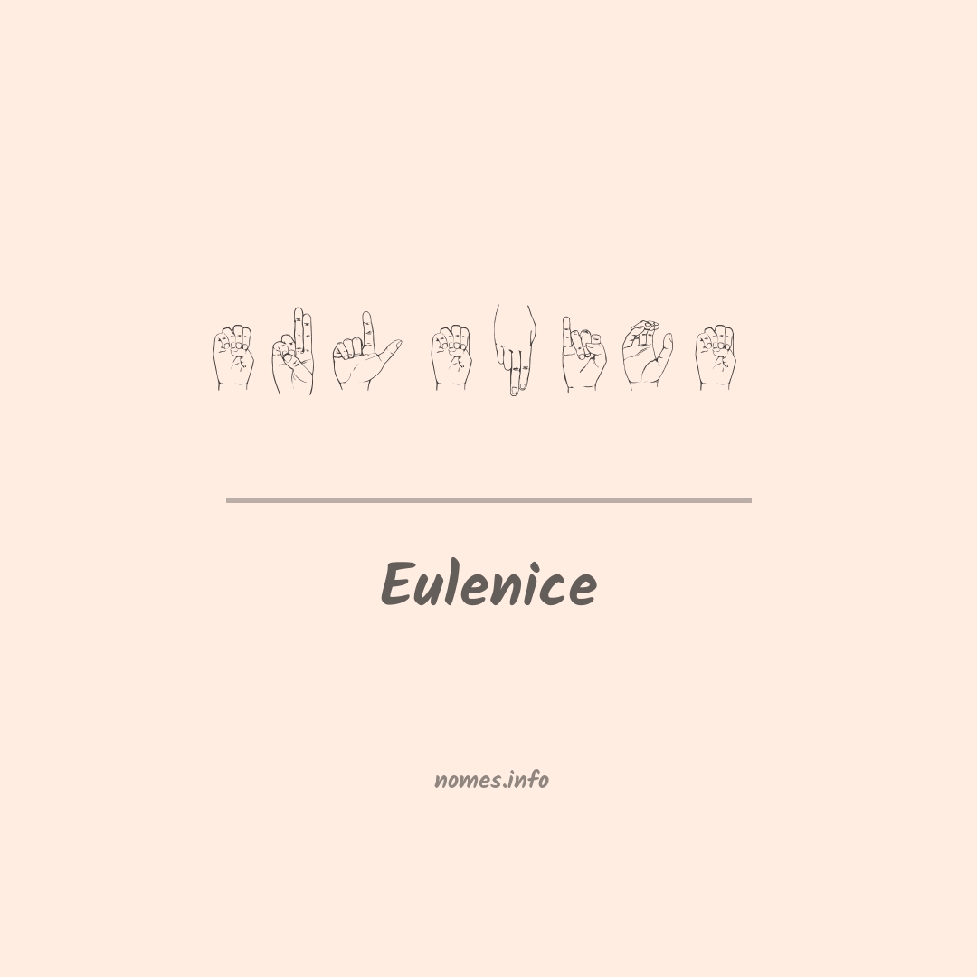 Eulenice em Libras