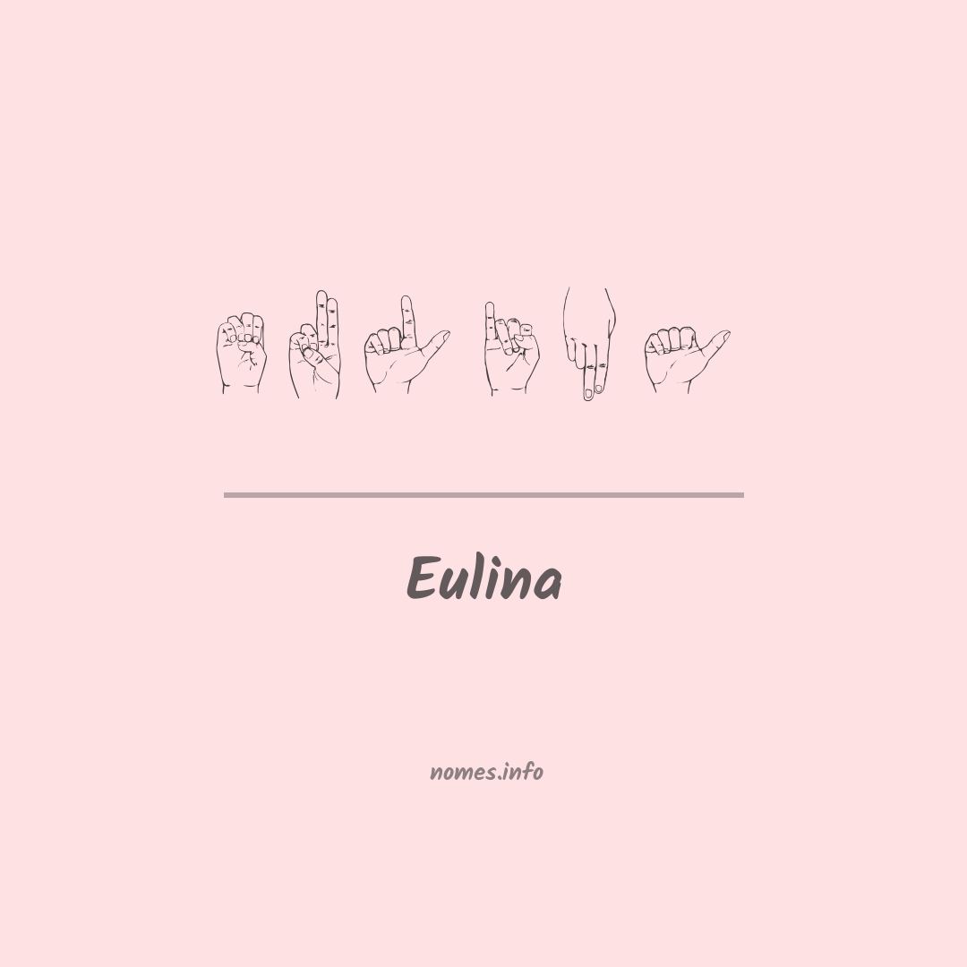 Eulina em Libras