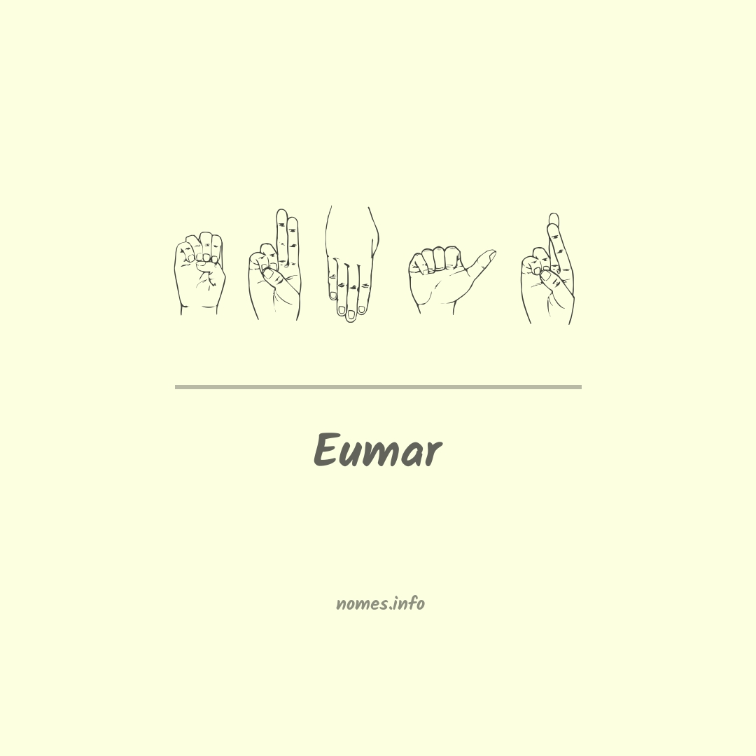 Eumar em Libras