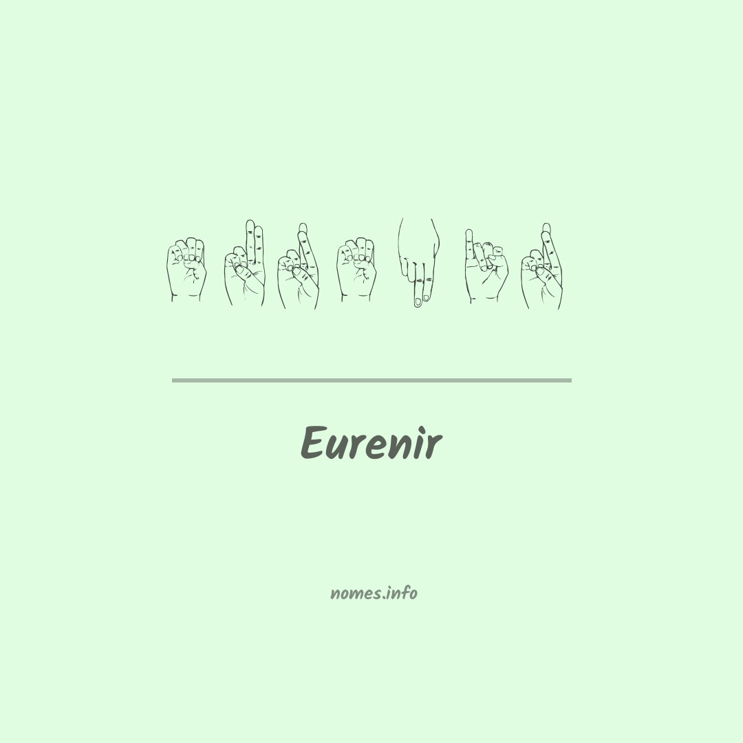 Eurenir em Libras