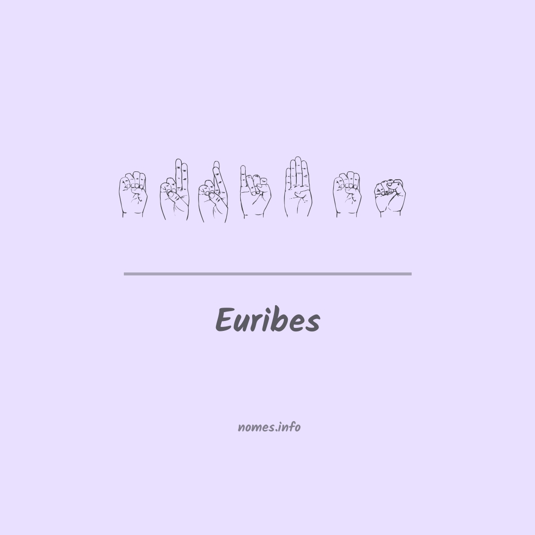 Euribes em Libras