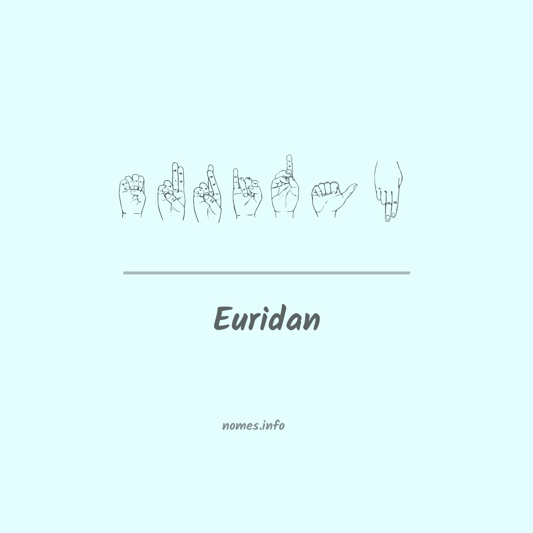 Euridan em Libras