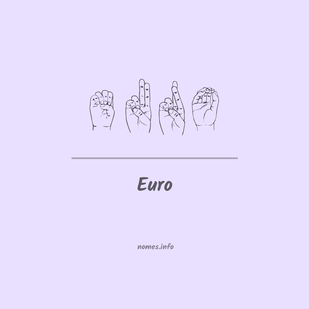 Euro em Libras