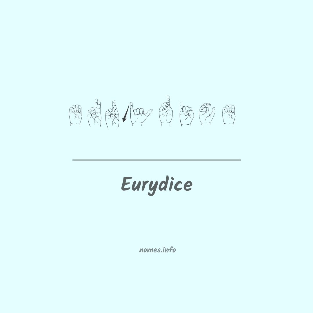 Eurydice em Libras Eurydice em Libras