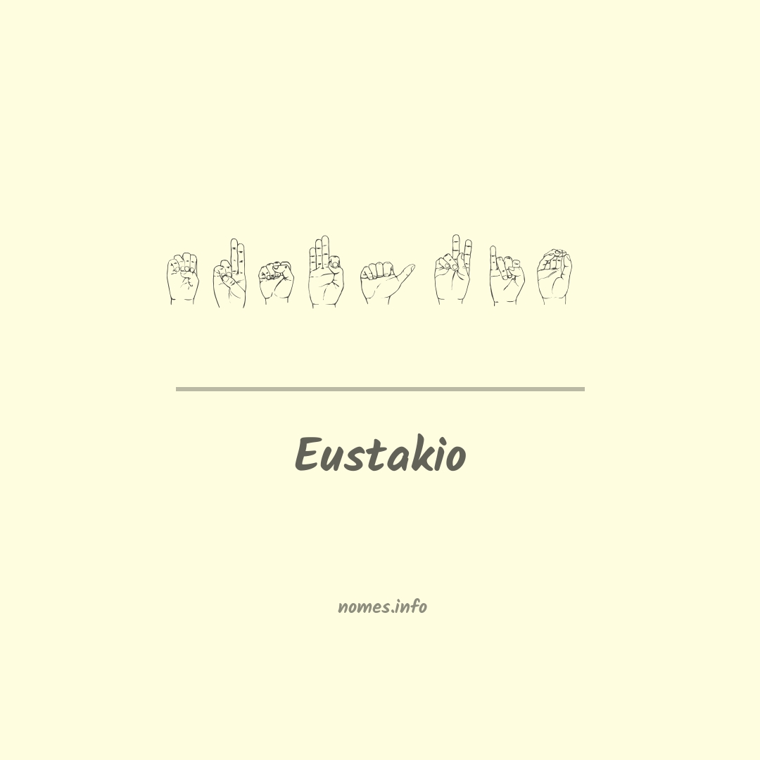 Eustakio em Libras