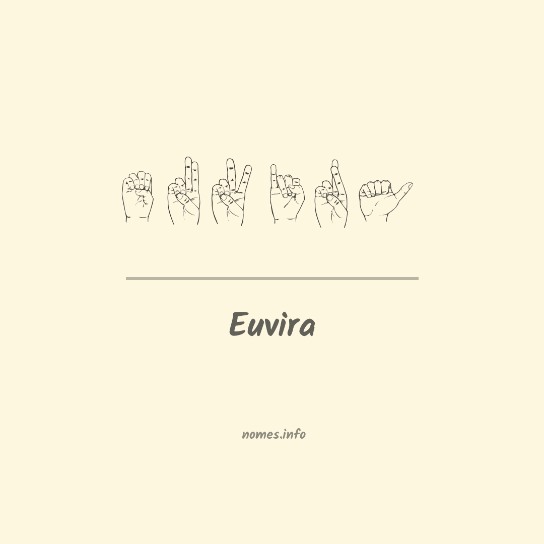 Euvira em Libras
