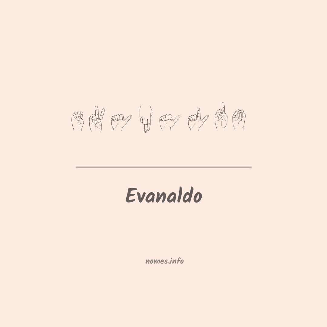 Evanaldo em Libras