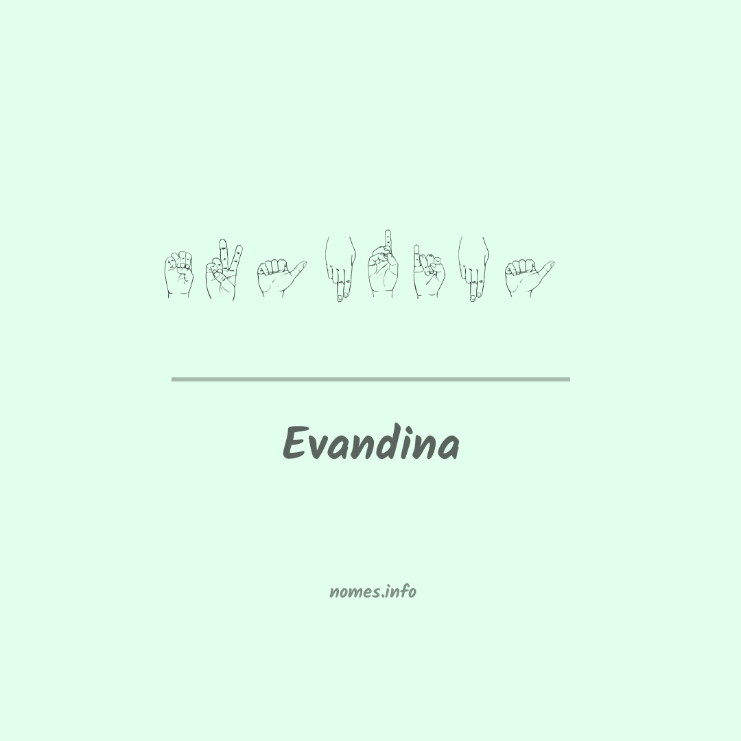 Evandina em Libras