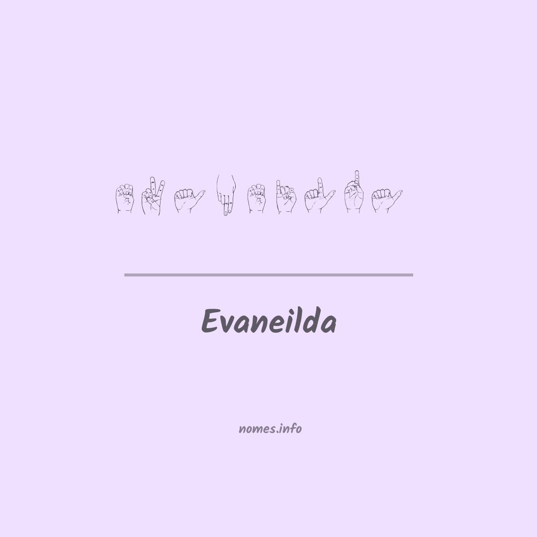 Evaneilda em Libras