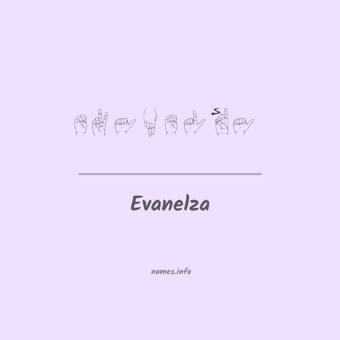 Evanelza em Libras
