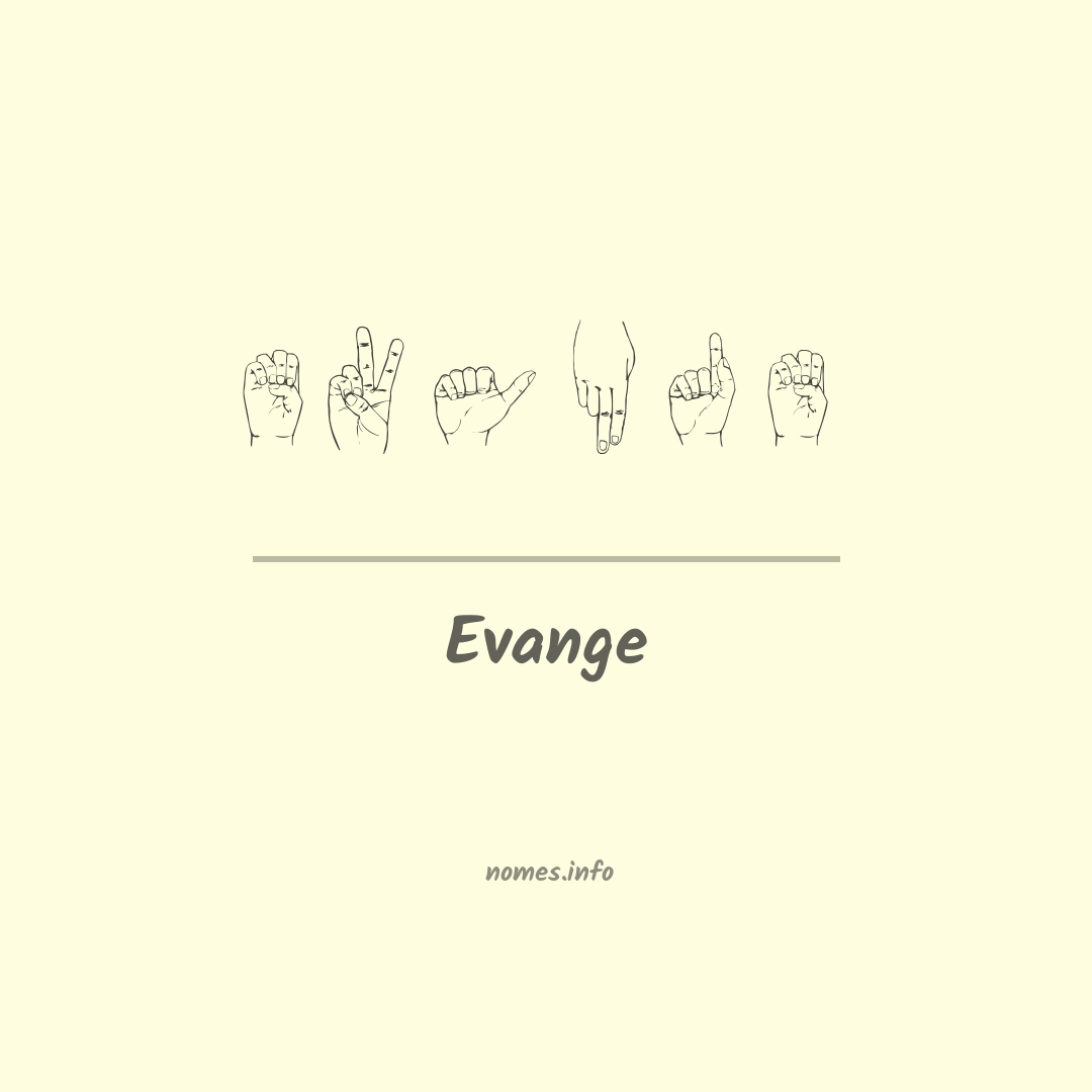 Evange em Libras