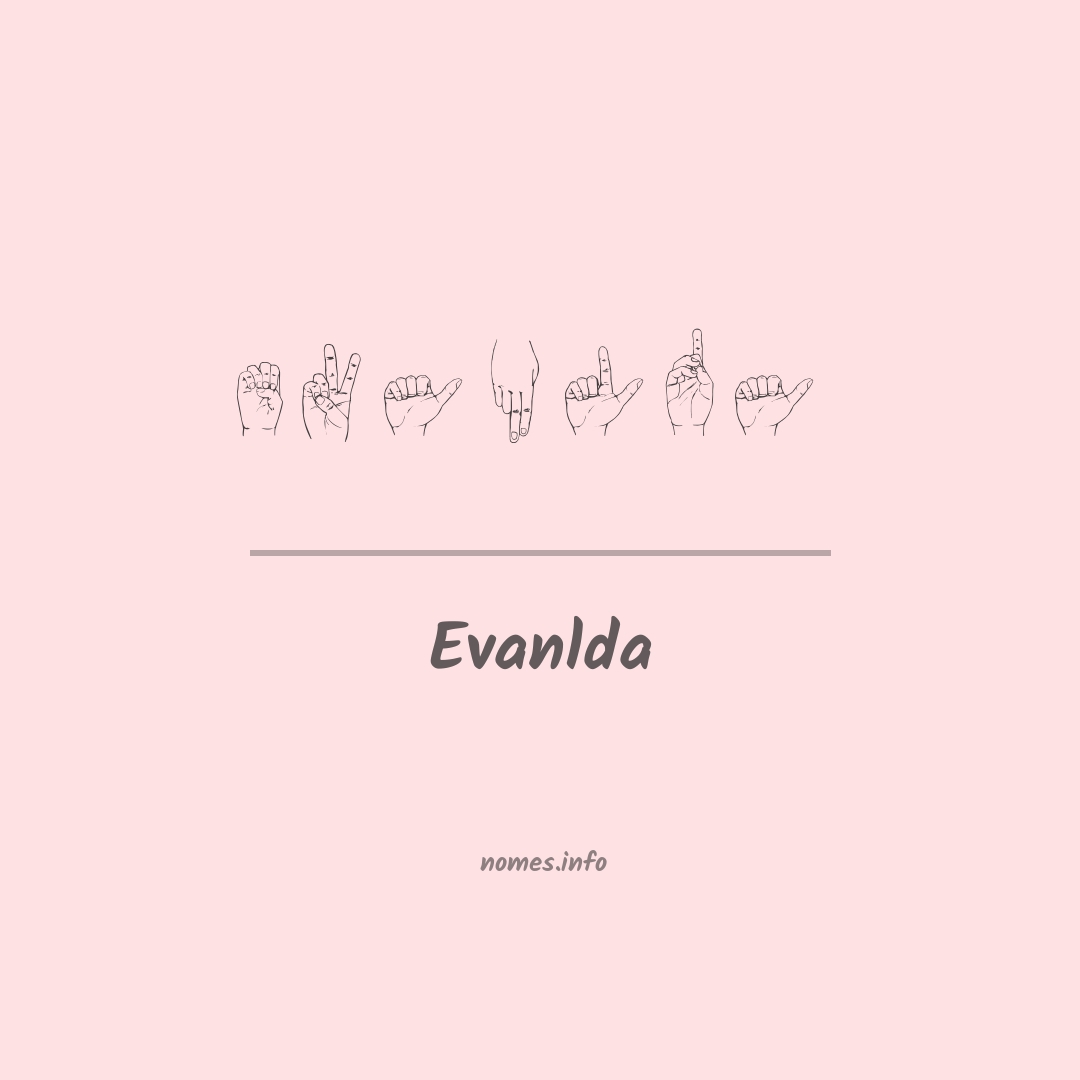 Evanlda em Libras