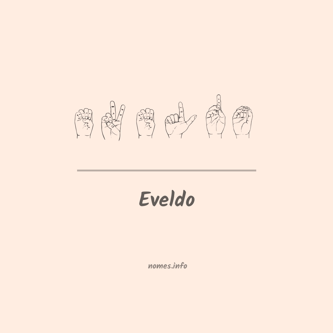Eveldo em Libras