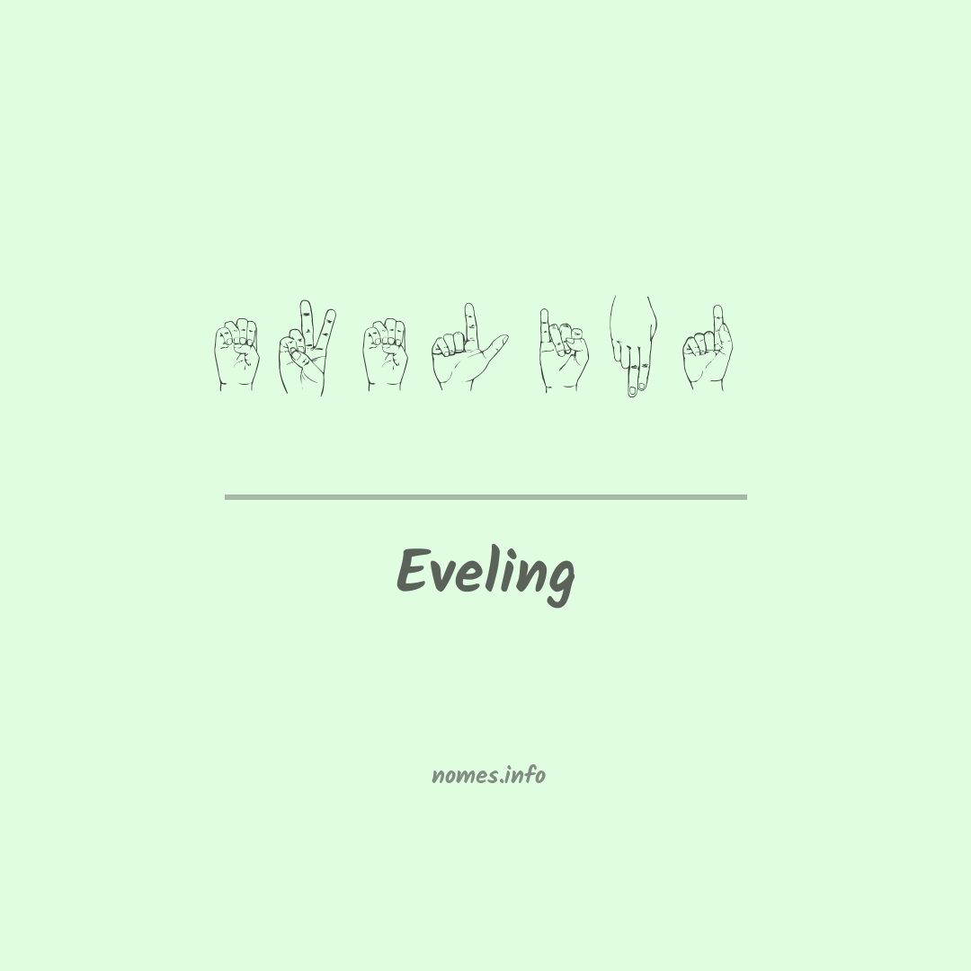 Eveling em Libras