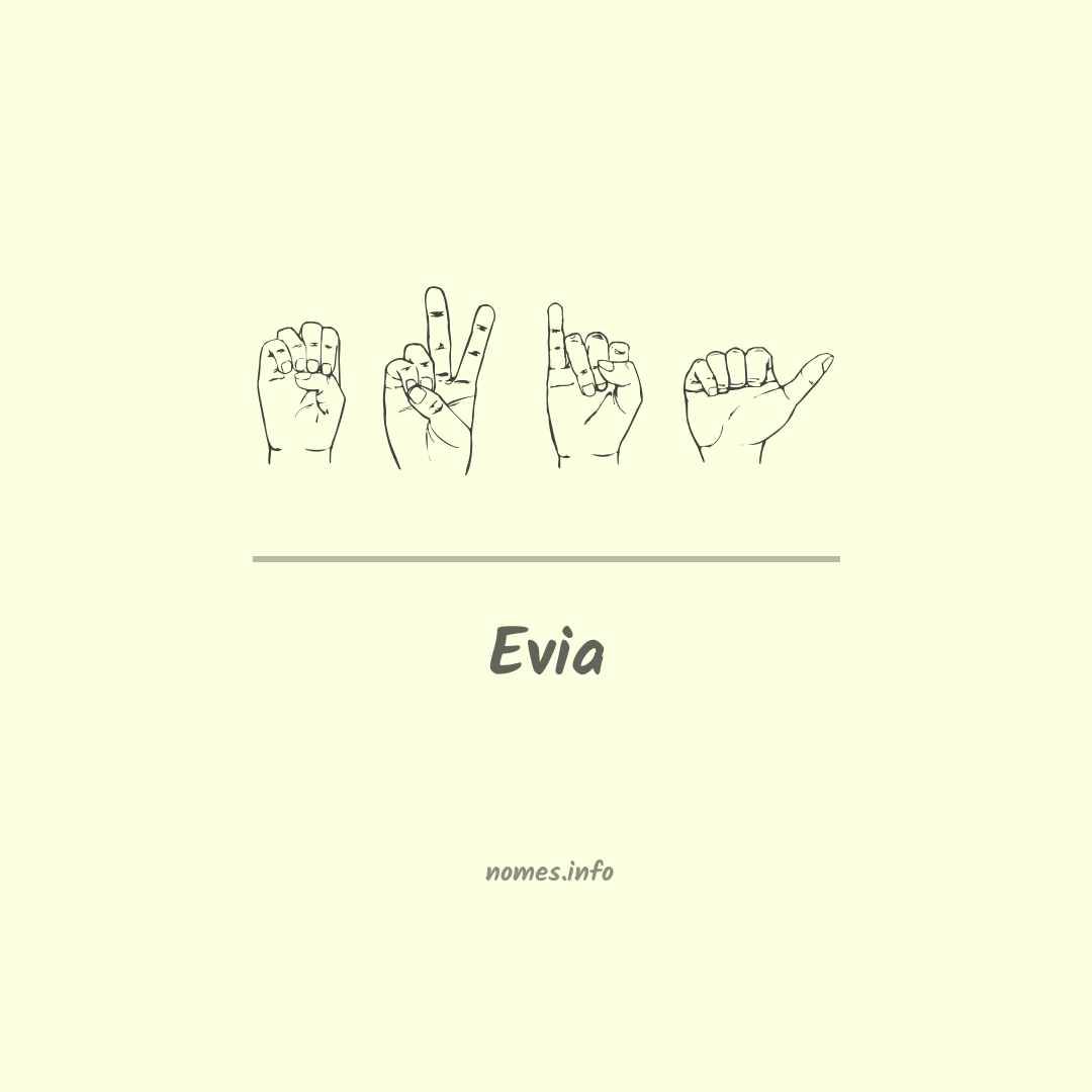 Evia em Libras