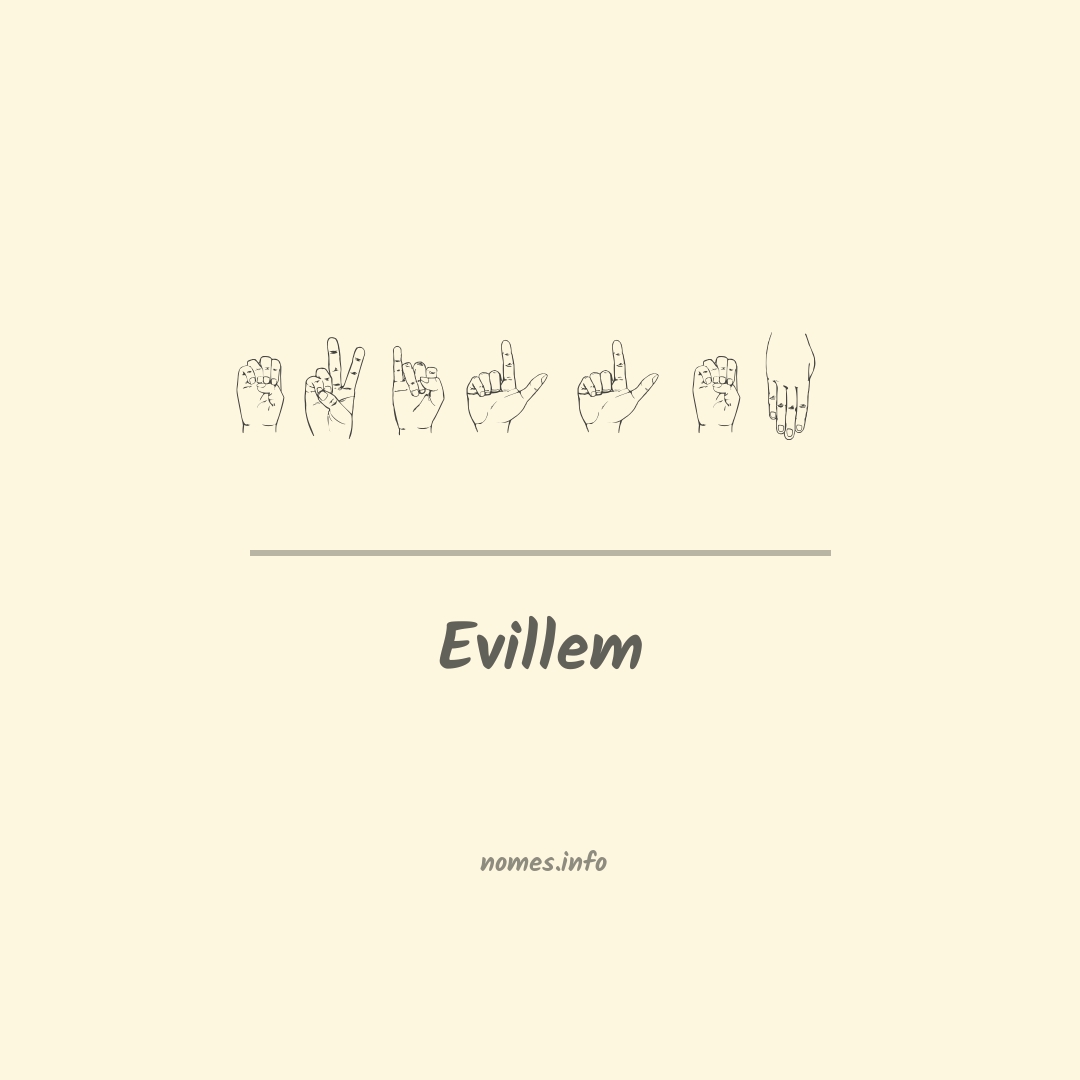 Evillem em Libras