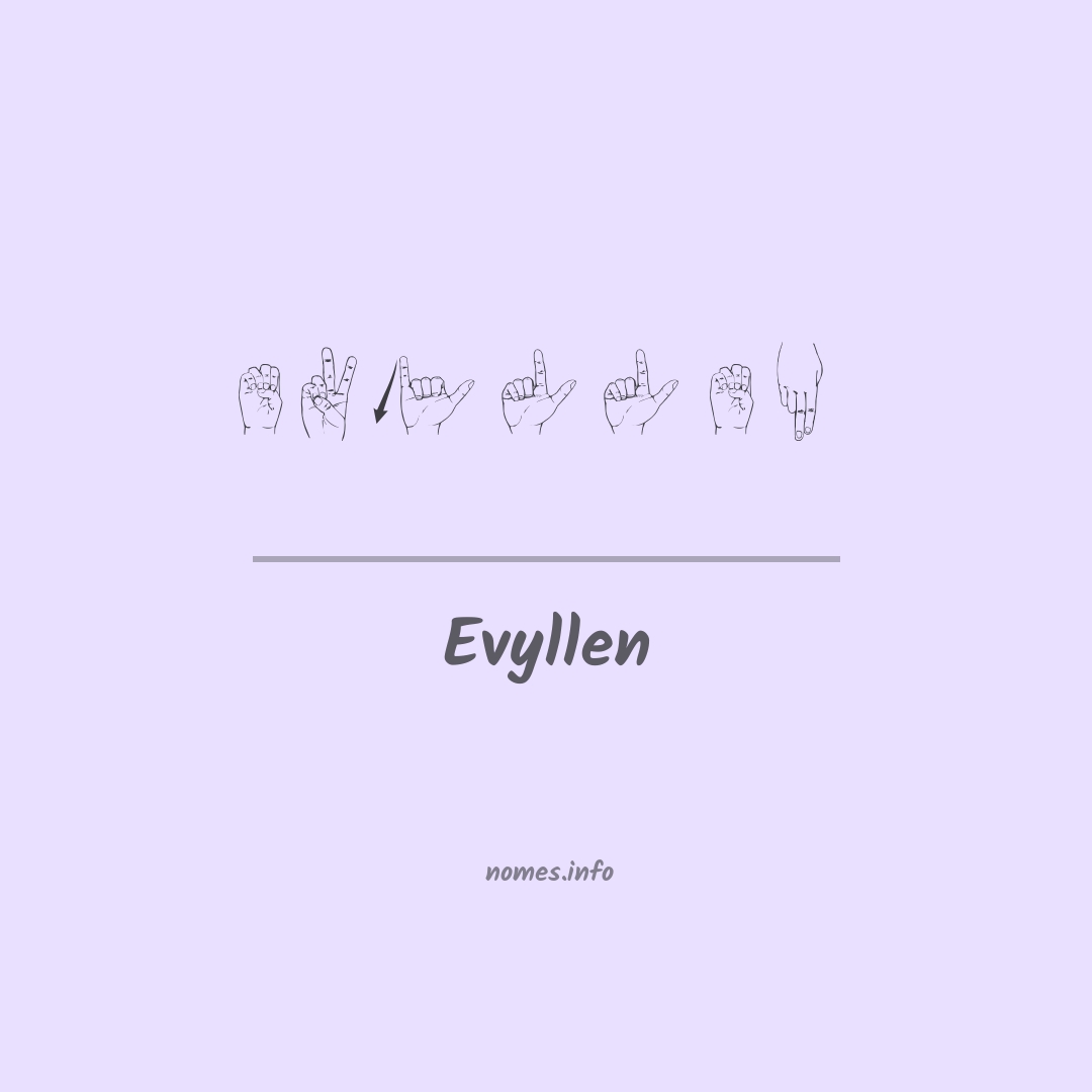 Evyllen em Libras
