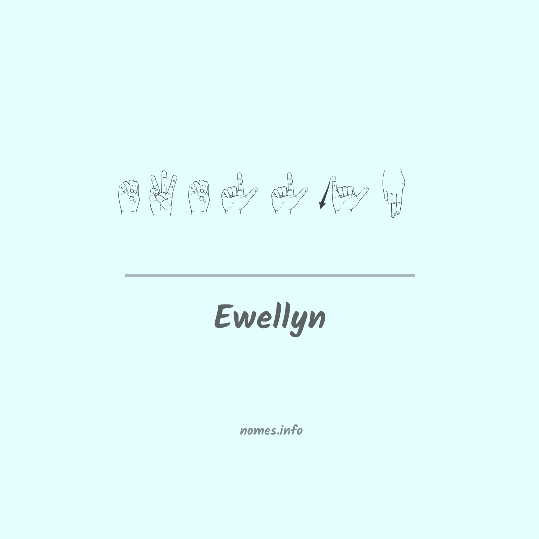 Ewellyn em Libras