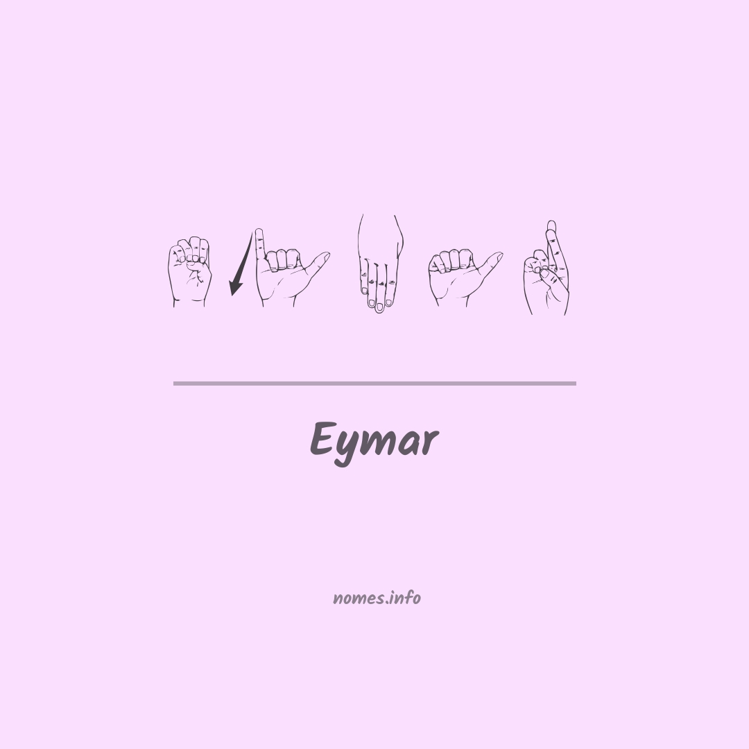 Eymar em Libras