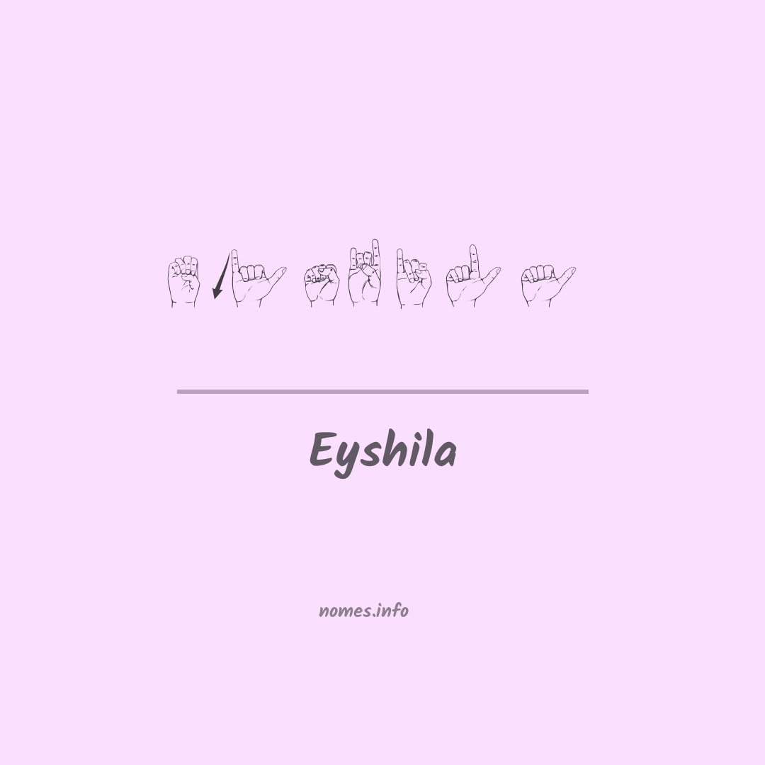 Eyshila em Libras