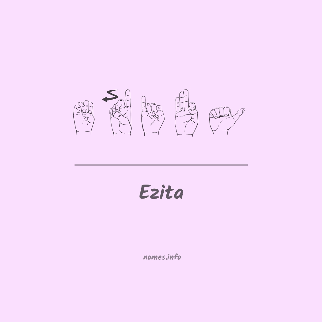 Ezita em Libras