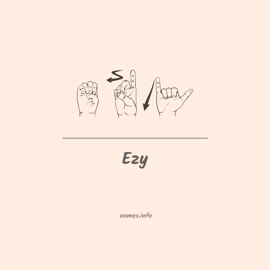 Ezy em Libras