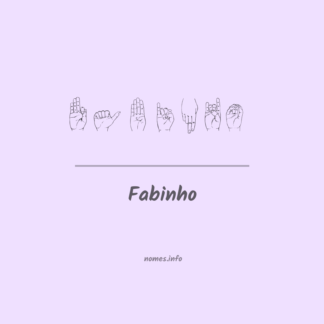 Fabinho em Libras