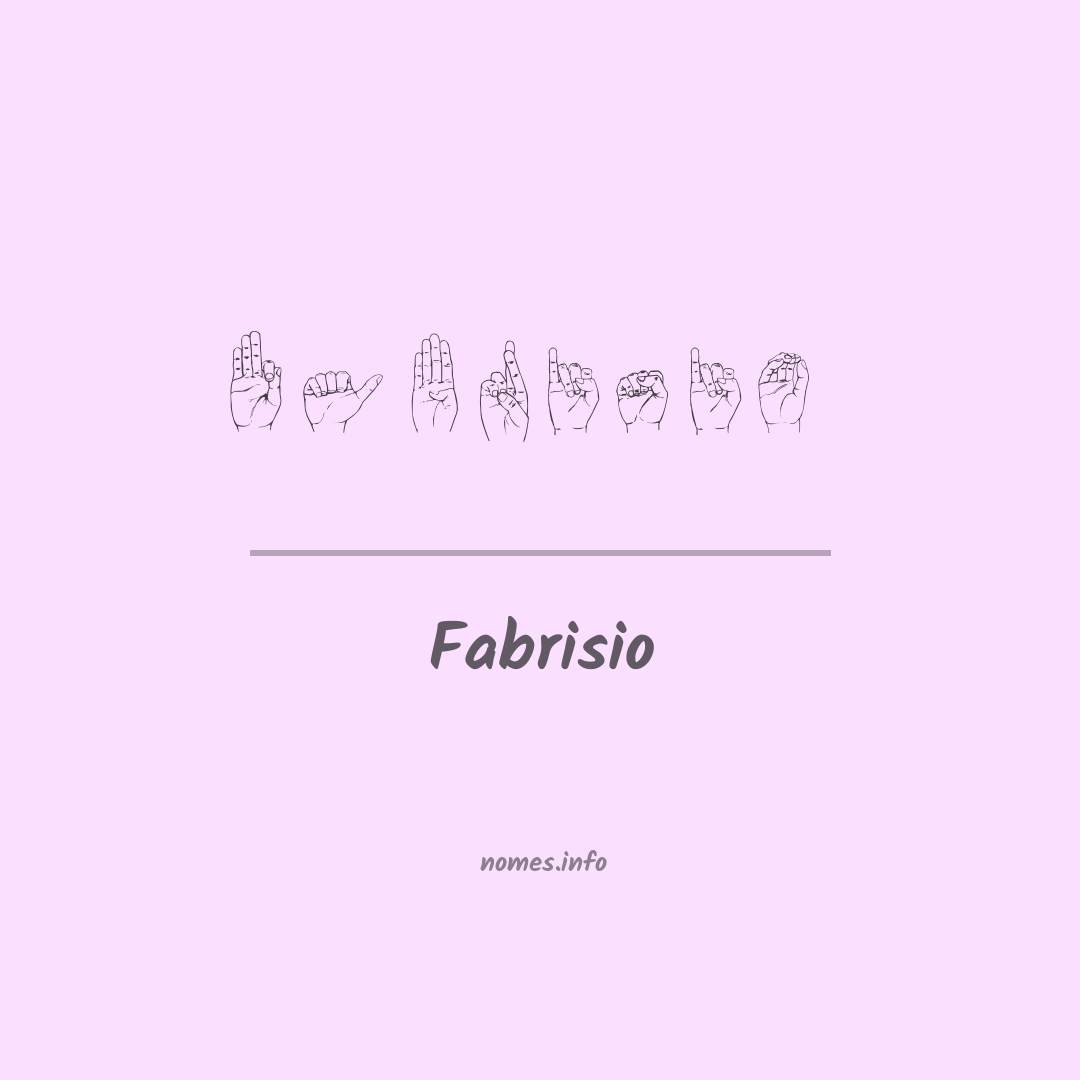 Fabrisio em Libras