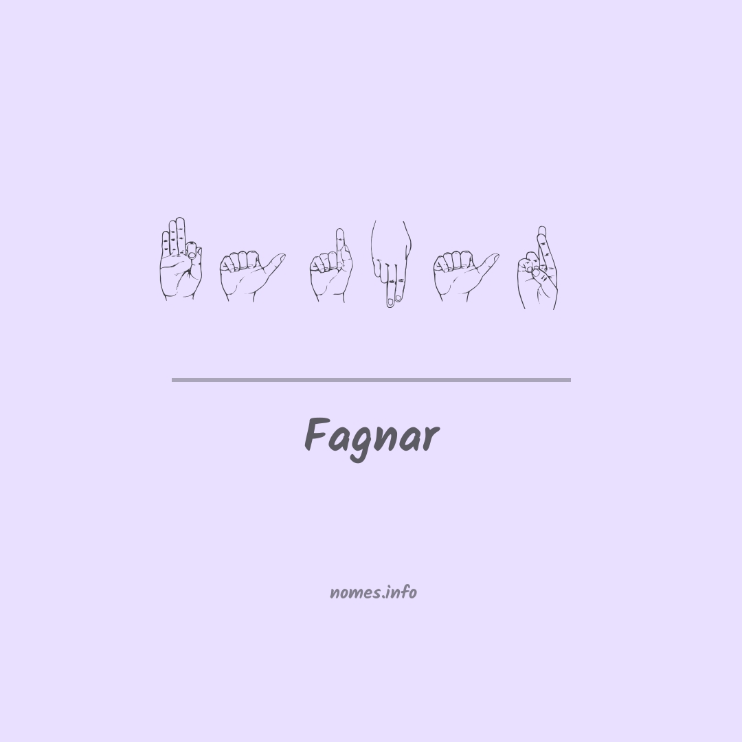 Fagnar em Libras