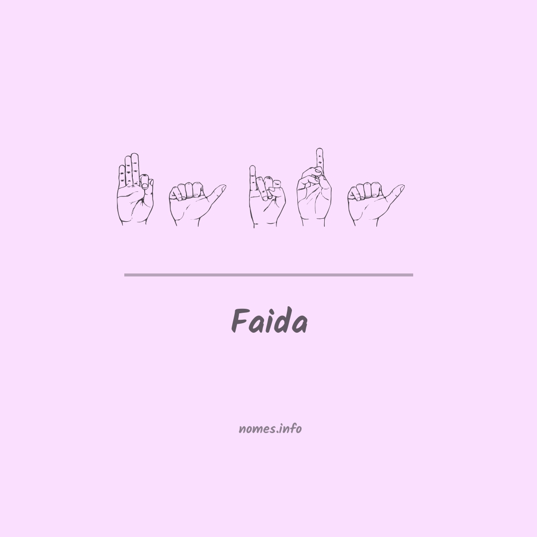 Faida em Libras