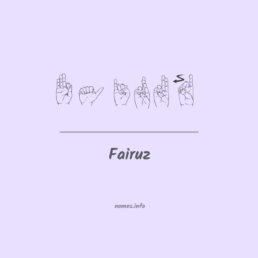 Fairuz em Libras