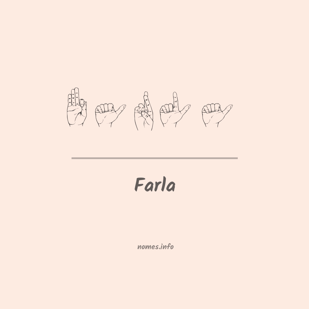 Farla em Libras