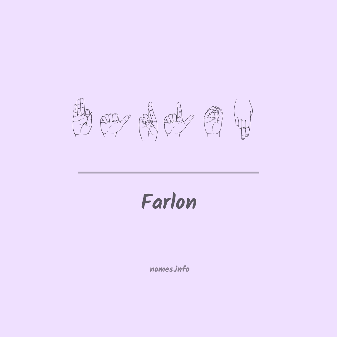 Farlon em Libras