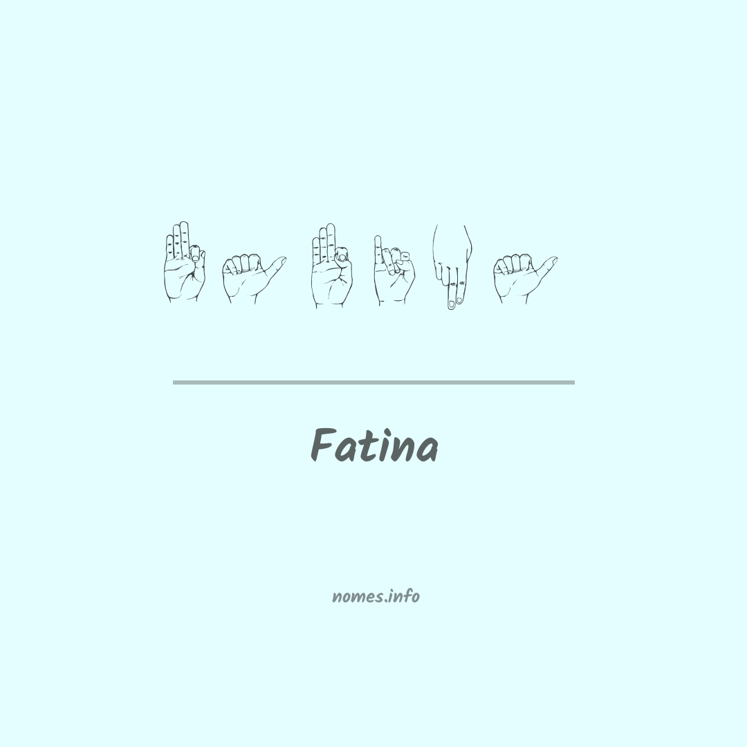 Fatina em Libras