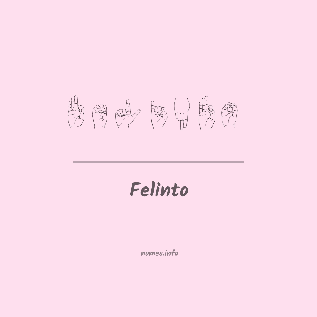 Felinto em Libras