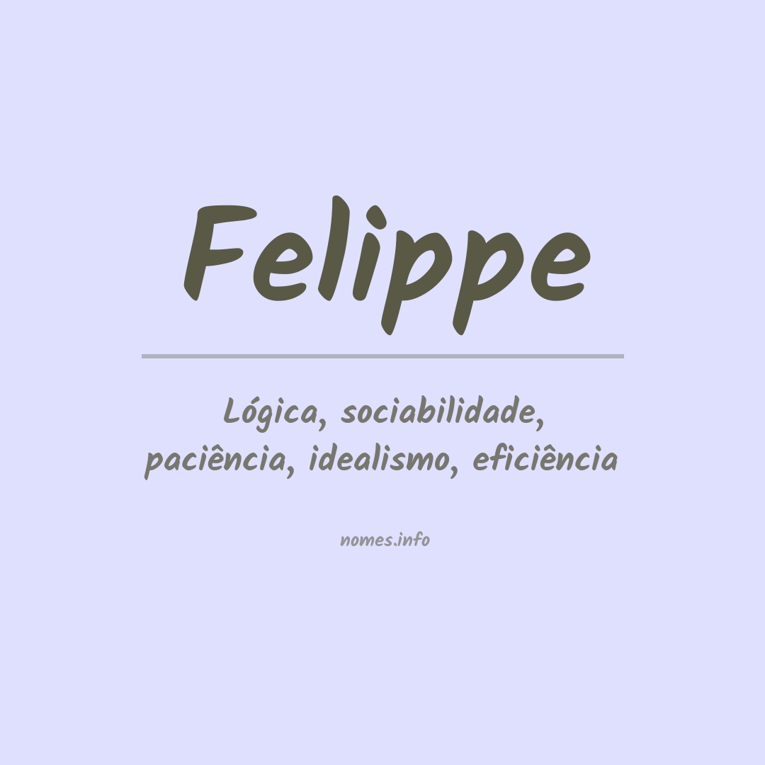 Significado do nome Felippe