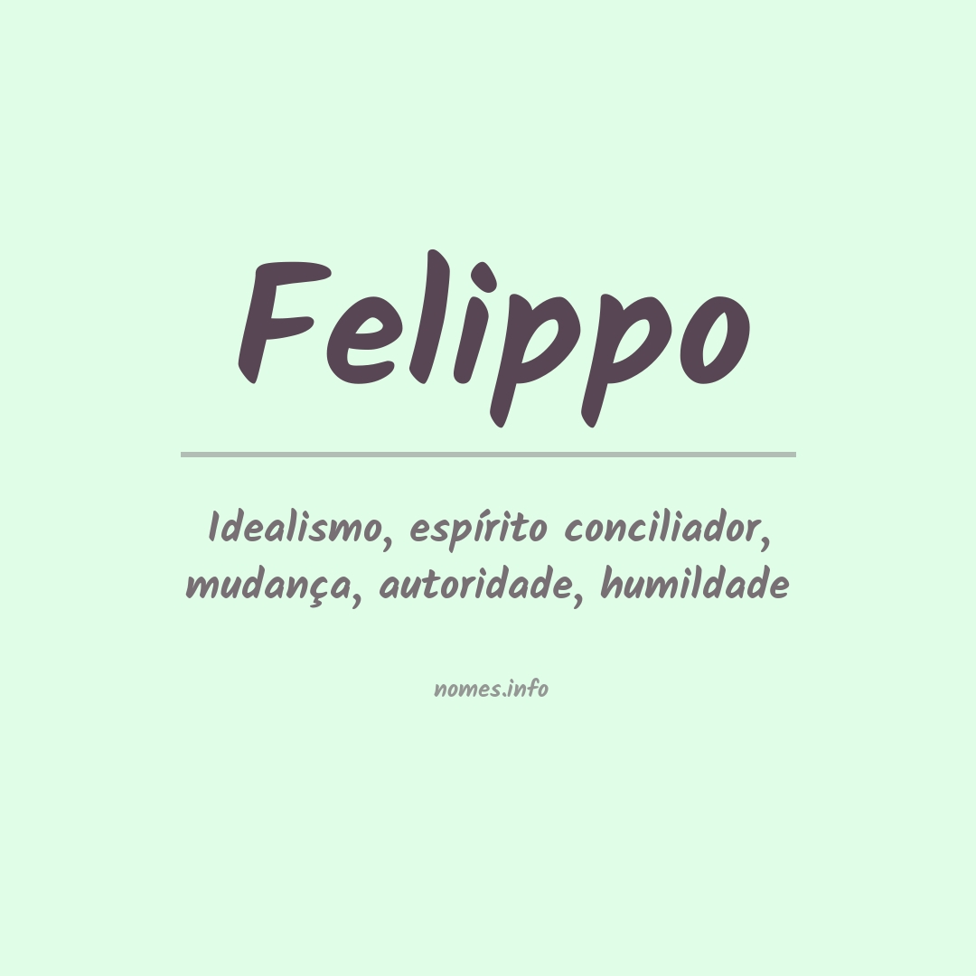 Significado do nome Felippo